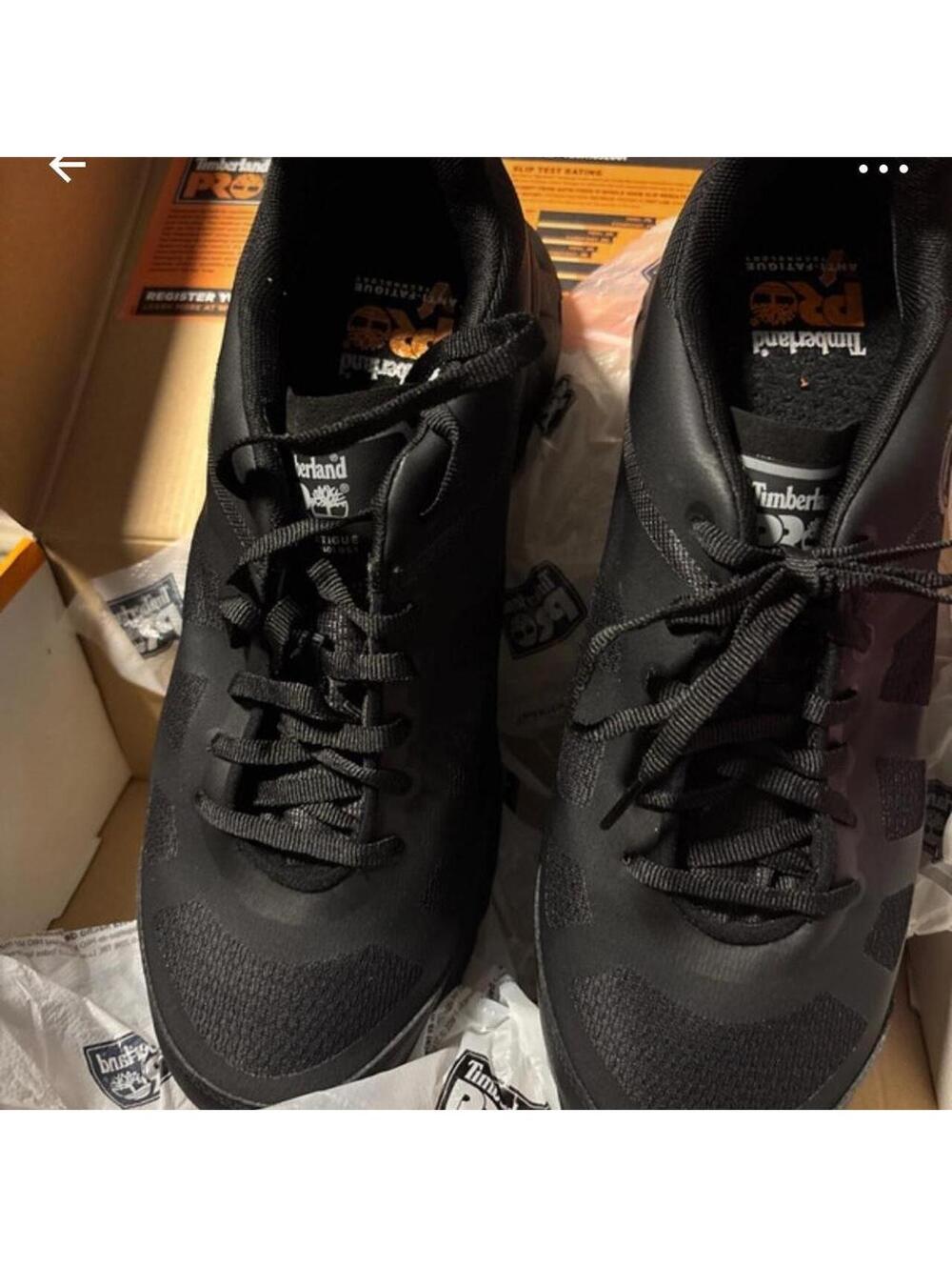 Timberland PRO Alloy Safety Toe Work Shoes Black Men’s 12